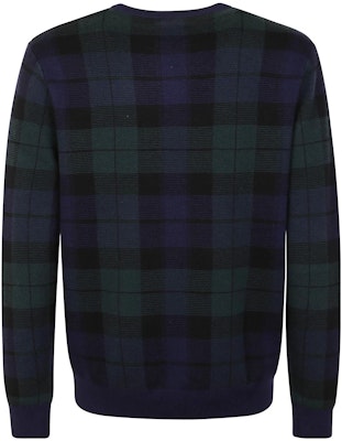 Polo Ralph Lauren 格紋拼接配色圓領長袖毛衣 710917043-001 Lookbook Polo Ralph Lauren 格紋拼接配色圓領長袖毛衣 710917043-001