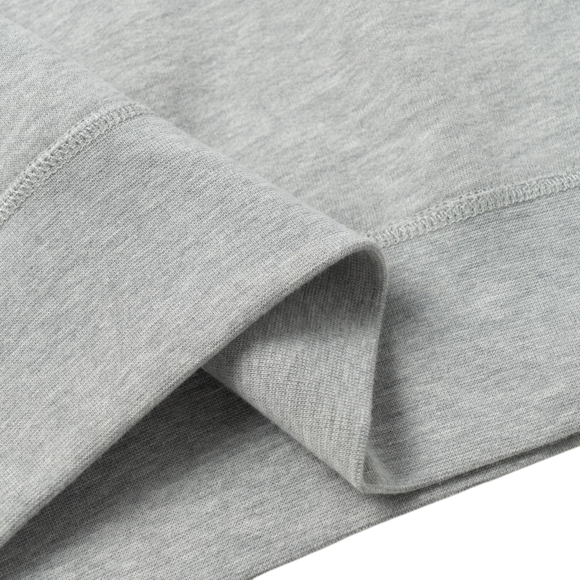 Shop Polo Ralph Lauren 刺绣标灰色圆领羊毛衫卫衣 710790783-005