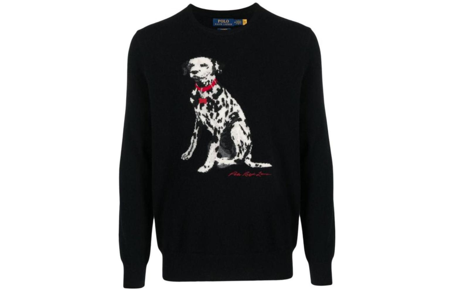 Polo Ralph Lauren  Crewneck Sweater with Dog Print Design. 710916797-001 圖 2