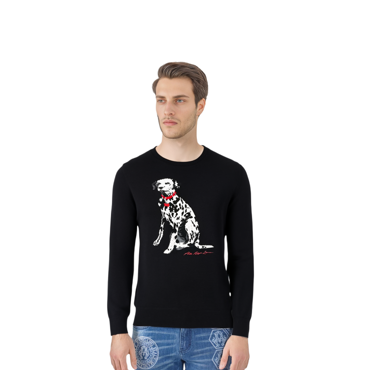 Polo Ralph Lauren  Crewneck Sweater with Dog Print Design. 710916797-001 圖 3