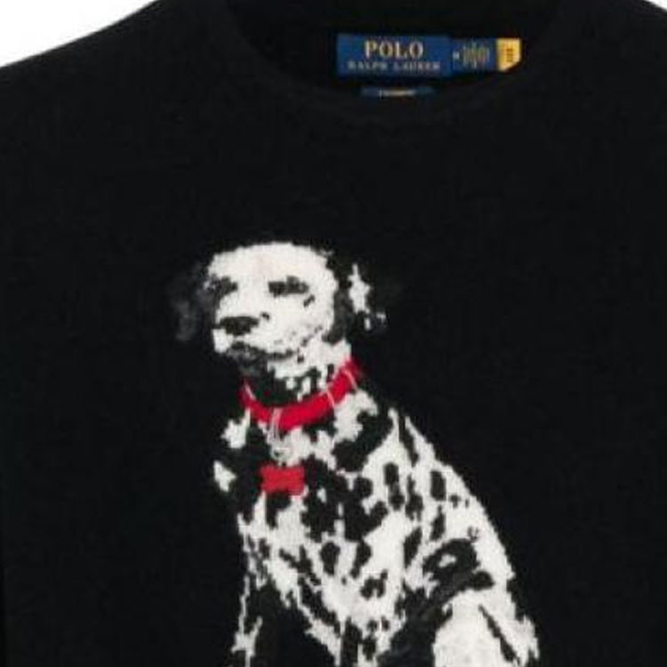 Polo Ralph Lauren  Crewneck Sweater with Dog Print Design. 710916797-001 圖 4