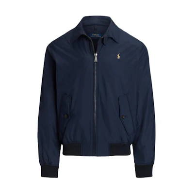 Polo Ralph Lauren Dark Blue Embroidered Pony Zip-Up Jacket FW24. MNPOOTW16021423-410