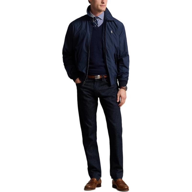 Polo Ralph Lauren  Dark Blue Embroidered Pony Zip-Up Jacket FW24. MNPOOTW16021423-410 圖 3