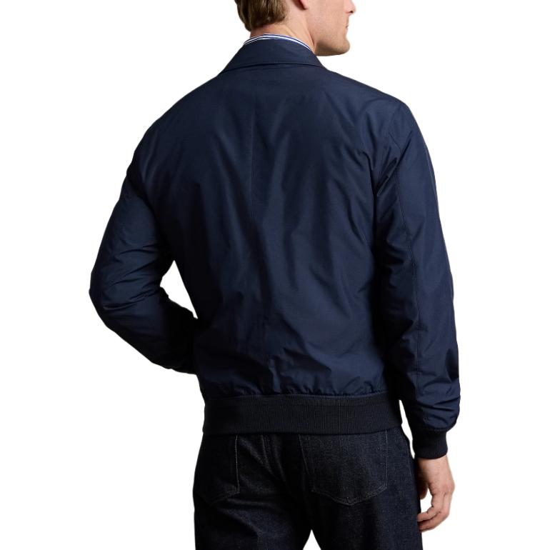 Polo Ralph Lauren  Dark Blue Embroidered Pony Zip-Up Jacket FW24. MNPOOTW16021423-410 圖 5