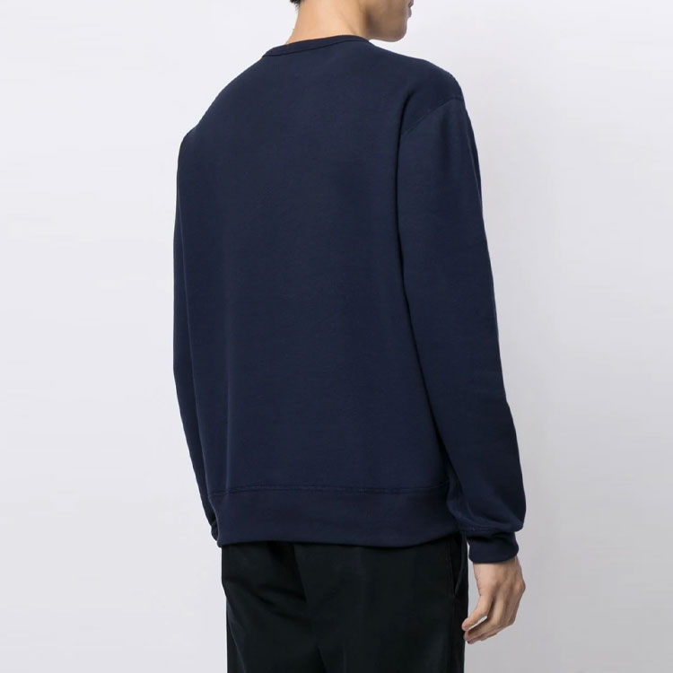 Purchase 폴로 랄프 로렌 자수 플리스 크루넥 풀오버 - 블루 710823534-001