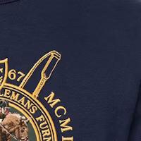 Sizing Polo Ralph Lauren Embroidered Fleece Crewneck Pullover - Blue 710823534-001