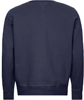 Lookbook Polo Ralph Lauren 刺繡標誌圓領衛衣 - 海軍藍 710766772-003