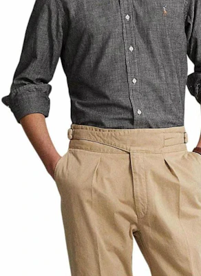 폴로 랄프 로렌 자수 로고 프린트 긴팔 셔츠 다크 그레이. 710787367-003 Sizing 폴로 랄프 로렌 자수 로고 프린트 긴팔 셔츠 다크 그레이. 710787367-003