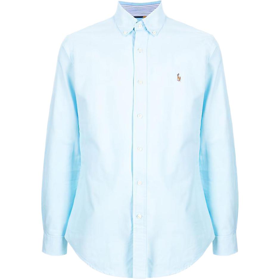 Polo Ralph Lauren  Embroidered Logo Shirt Blue 710829473-001