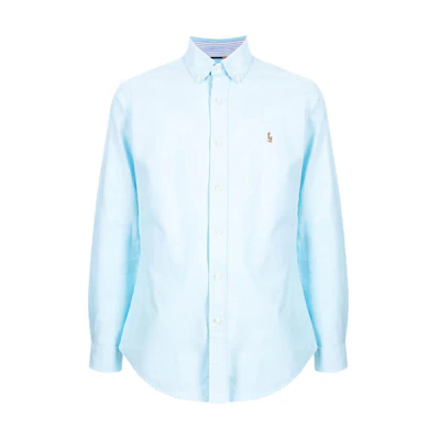 Polo Ralph Lauren Embroidered Logo Shirt Blue 710829473-001