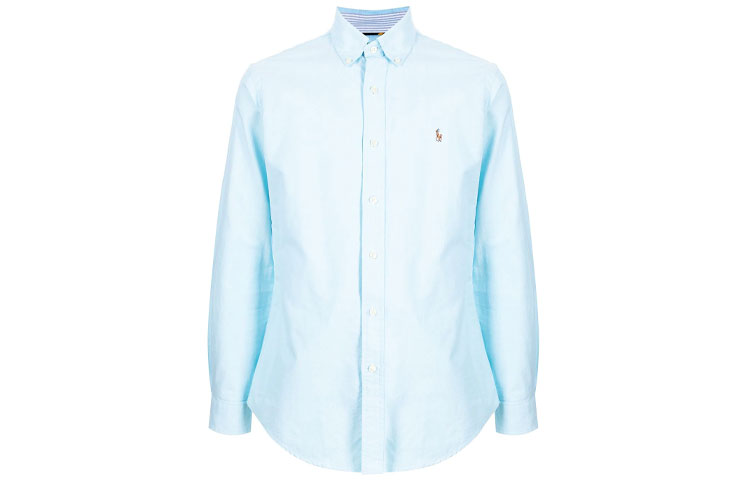 Polo Ralph Lauren  Embroidered Logo Shirt Blue 710829473-001 圖 2