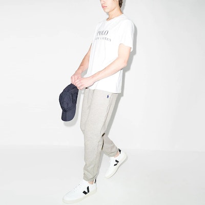 ポロ ラルフローレン グレー ドローストリング ウエスト ニット ジョガーパンツ 710793939-002 Purchase ポロ ラルフローレン グレー ドローストリング ウエスト ニット ジョガーパンツ 710793939-002