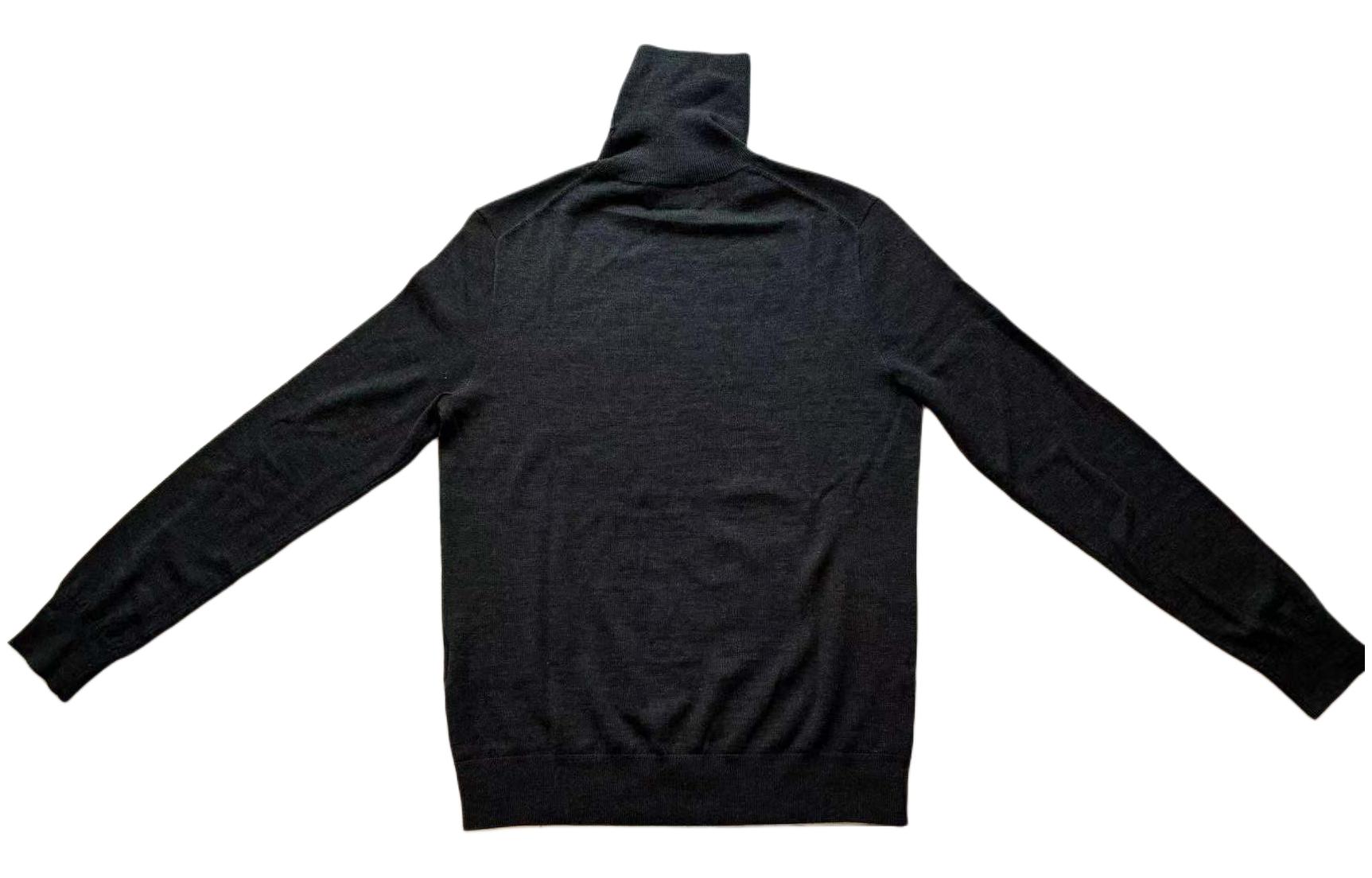 Polo Ralph Lauren  Gray High Neck Sweater with Logo Embroidery. 710883125-005 圖 3