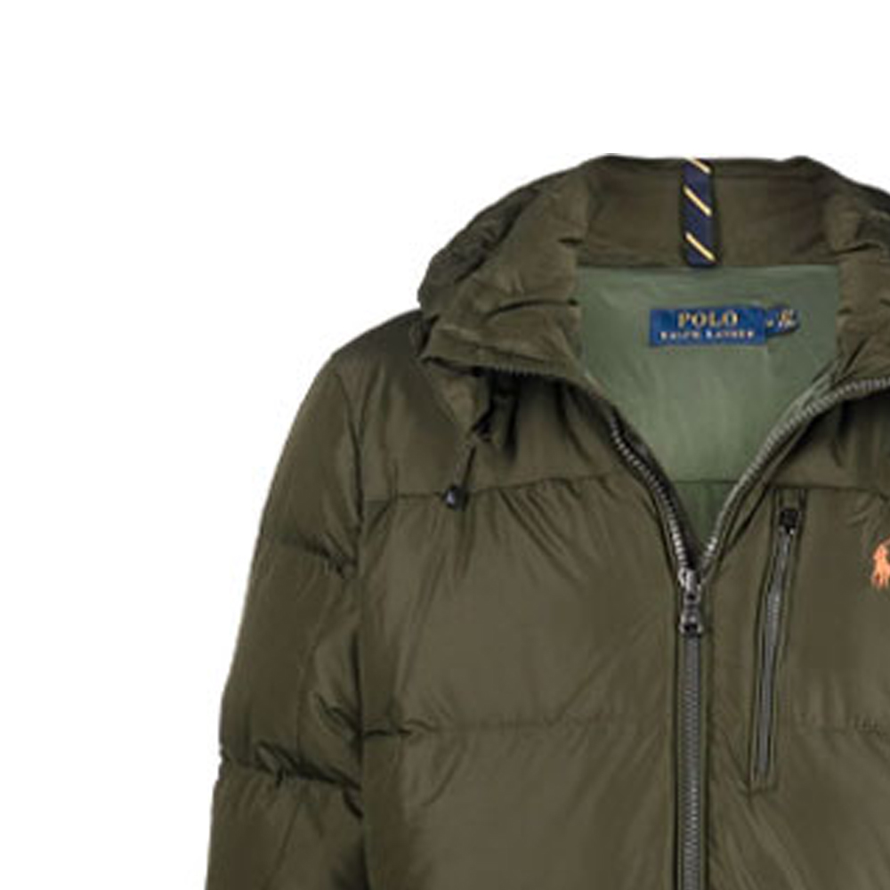 Polo Ralph Lauren  Green Hooded Down Jacket with Logo Embroidery. 710810936-004 圖 7