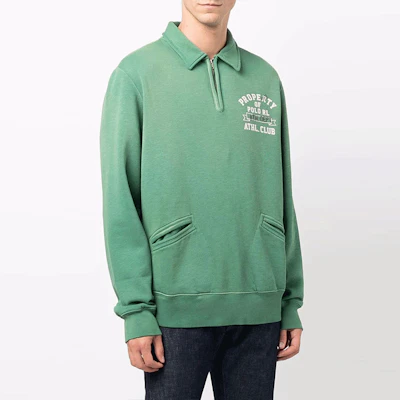 Polo Ralph Lauren 綠色標誌印花翻領毛衣. 710851938-001 Purchase Polo Ralph Lauren 綠色標誌印花翻領毛衣. 710851938-001
