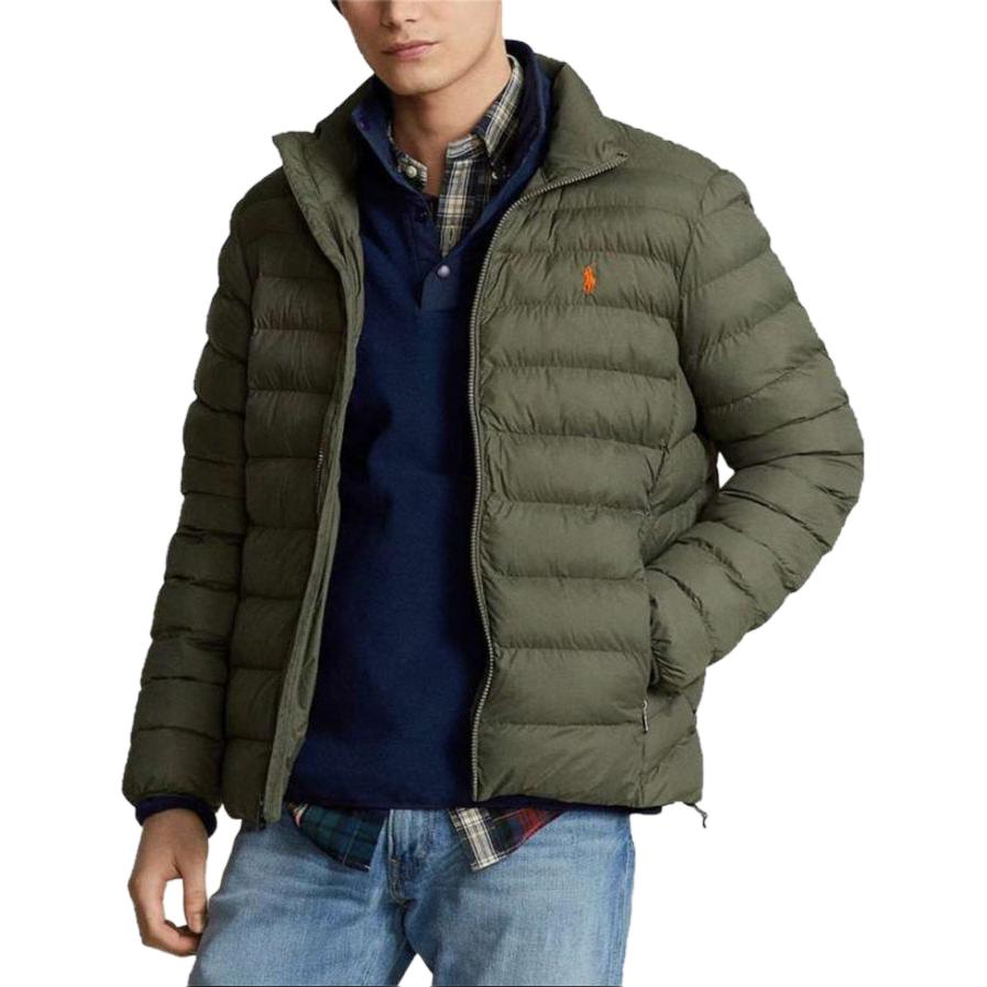 Polo Ralph Lauren  Green Logo Print Zip-Up Cotton Jacket. 710810897-031 圖 3