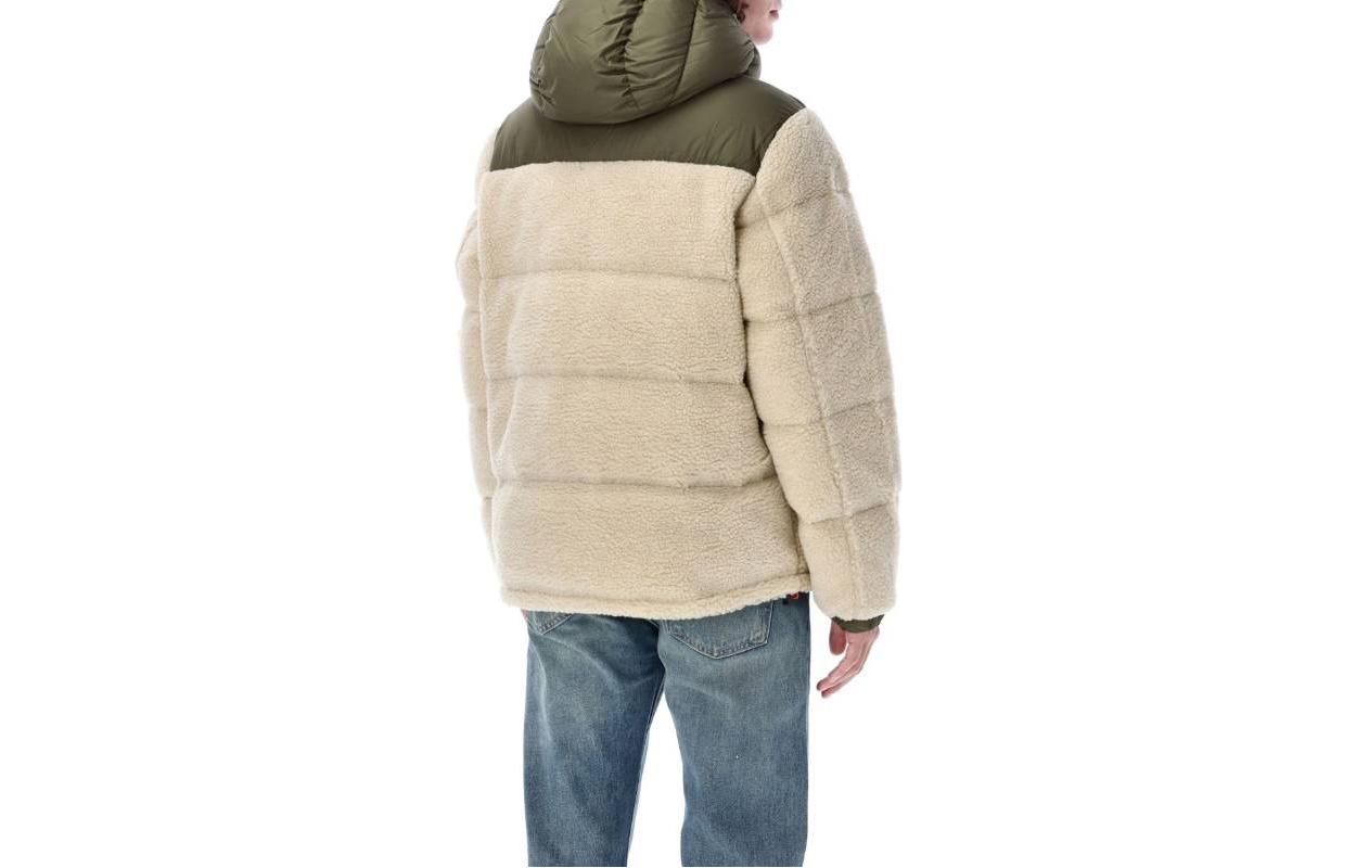 Lookbook Polo Ralph Lauren 綠色拼接拉鍊連帽外套夾克 710907559-002