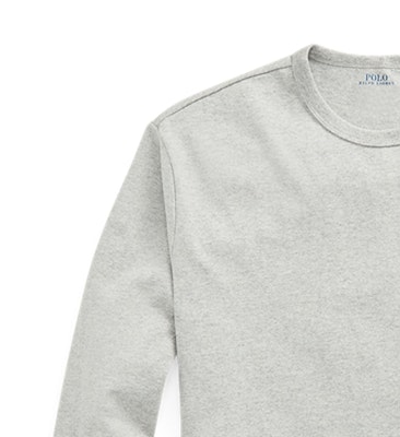Polo Ralph Lauren 灰色刺繡標誌長袖圓領T恤 MNPOTSH16820166-020 Purchase Polo Ralph Lauren 灰色刺繡標誌長袖圓領T恤 MNPOTSH16820166-020