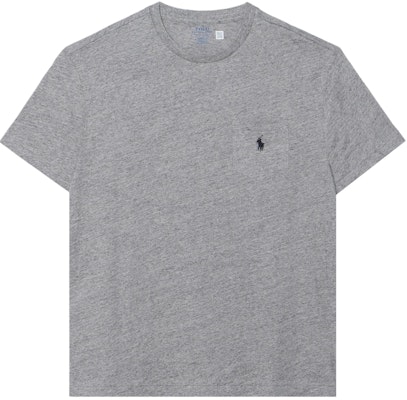 Polo Ralph Lauren 灰色圓領T恤經典刺繡標誌款式 710707095-006 Buy Polo Ralph Lauren 灰色圓領T恤經典刺繡標誌款式 710707095-006