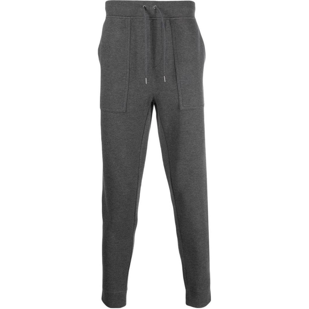 Polo Ralph Lauren  Grey Drawstring Mid-Rise Knit Jogger Sweatpants. 710900842-004