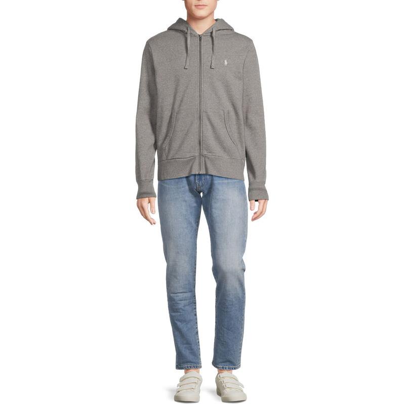 Polo Ralph Lauren  Grey Hoodie Jacket with Logo Embroidery. 710916692-016 圖 4