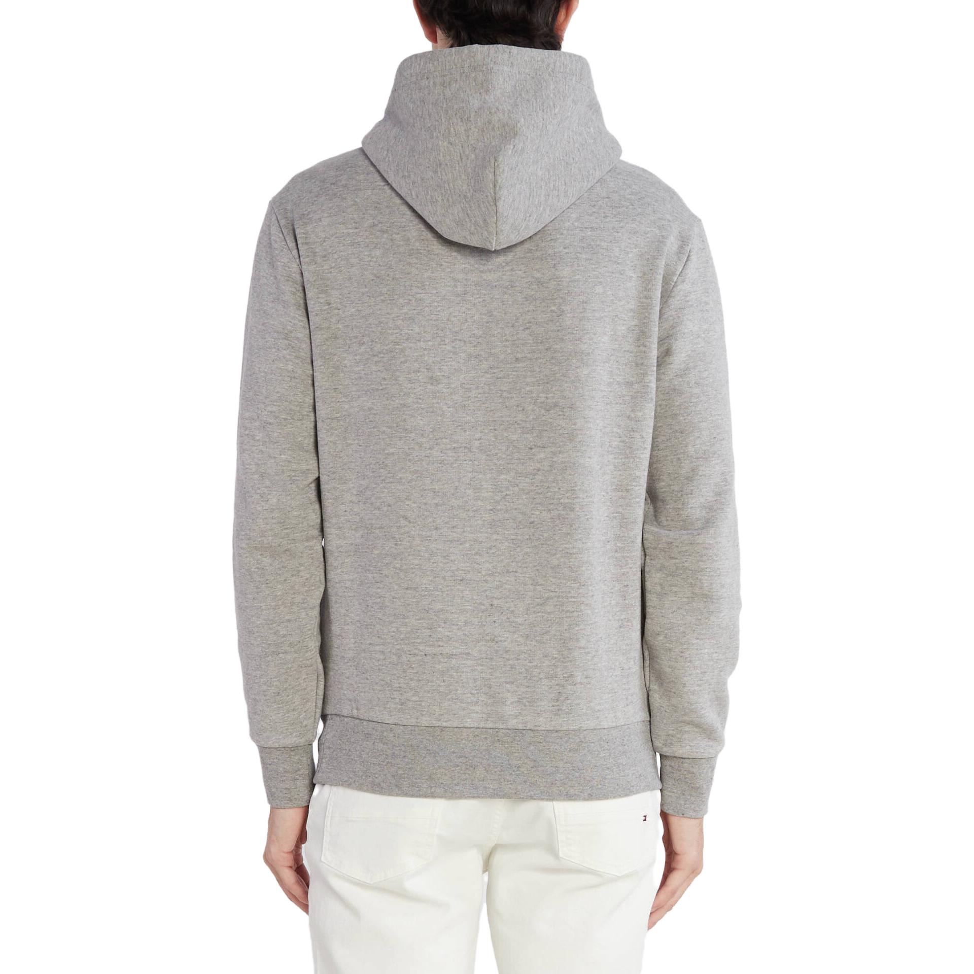 Shop Polo Ralph Lauren 灰色字母设计连帽卫衣 710917886-005