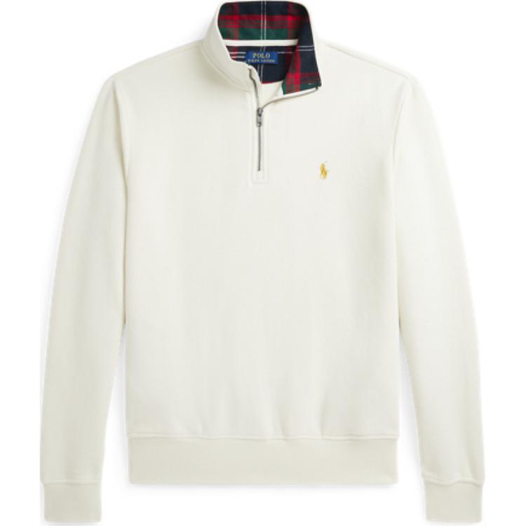 Polo Ralph Lauren  Half-Zip Solid Sweatshirt Beige Embroidered Pony. 710952257-002 圖 2
