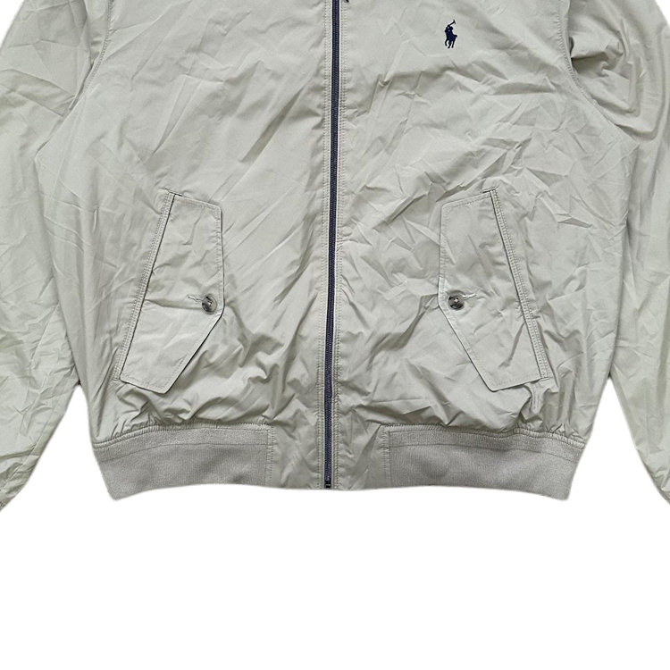 Polo Ralph Lauren  Khaki Solid Logo Embroidered Zip-Up Casual Jacket 710832229-007 圖 3