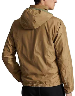 Polo Ralph Lauren 卡其色刺绣标志拉链连帽外套夹克 710914503-003 Lookbook Polo Ralph Lauren 卡其色刺绣标志拉链连帽外套夹克 710914503-003