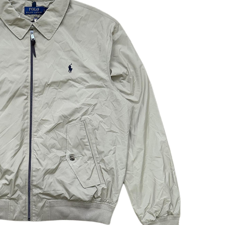 Polo Ralph Lauren  Khaki Solid Logo Embroidered Zip-Up Casual Jacket 710832229-007 圖 5