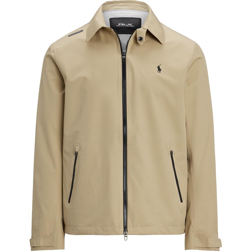 Polo Ralph Lauren  Khaki Windbreaker Golf Jacket Twill Fabric. MNXGOTW16020119