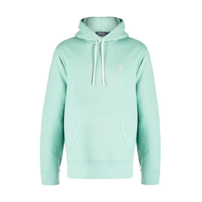 Polo Ralph Lauren Light Green Hoodie with Logo Embroidery. 710766778-081