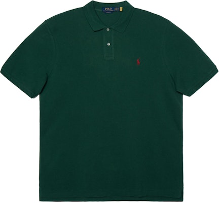 폴로 랄프 로렌 로고 자수 반팔 폴로 셔츠 다크 그린 710795080-018 Buy 폴로 랄프 로렌 로고 자수 반팔 폴로 셔츠 다크 그린 710795080-018