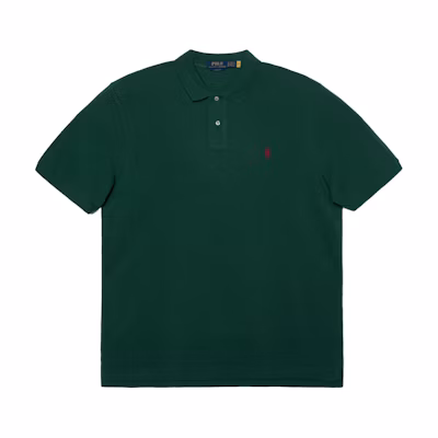 Polo Ralph Lauren Logo Embroidered Short Sleeve Polo Shirt Dark Green 710795080-018