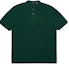 Order 폴로 랄프 로렌 로고 자수 반팔 폴로 셔츠 다크 그린 710795080-018