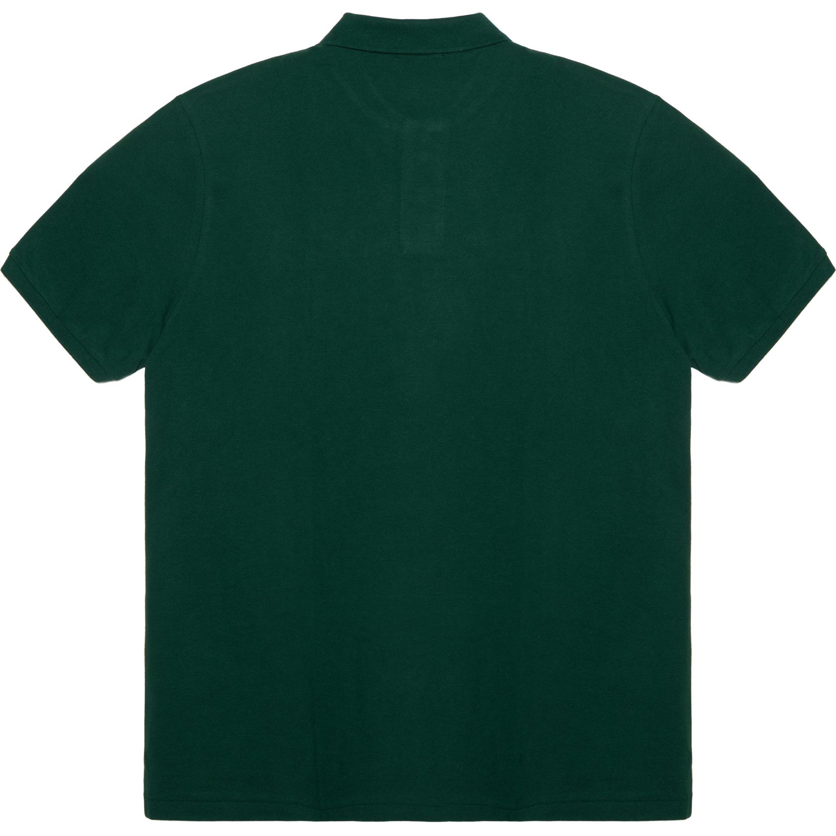 Lookbook 폴로 랄프 로렌 로고 자수 반팔 폴로 셔츠 다크 그린 710795080-018