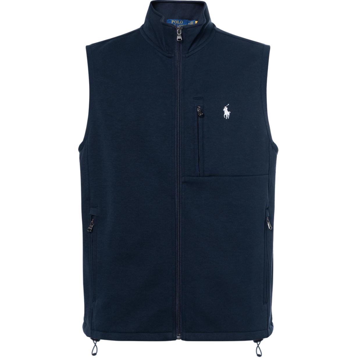 Polo Ralph Lauren  Logo Embroidered Sleeveless Vest Navy Blue. 710934621-002