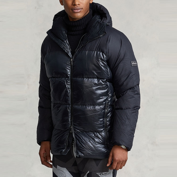 Polo Ralph Lauren  Logo Print Down Jacket - Black MNRXOTW16020036 圖 4