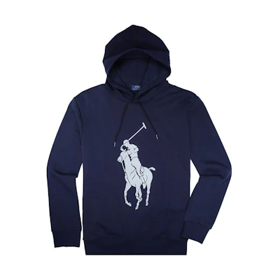 Polo Ralph Lauren Logo Printed Hooded Long Sleeve Sweatshirt. 710776844-009