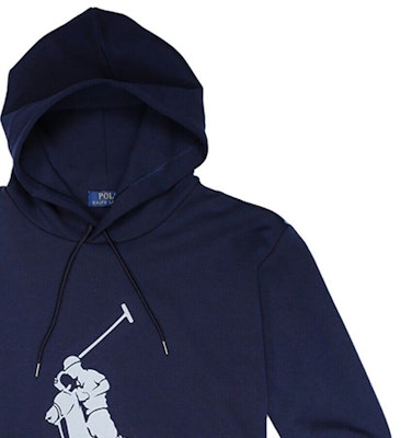 폴로 랄프 로렌 로고 프린트 후드 긴팔 스웨트셔츠. 710776844-009 Cheap 폴로 랄프 로렌 로고 프린트 후드 긴팔 스웨트셔츠. 710776844-009