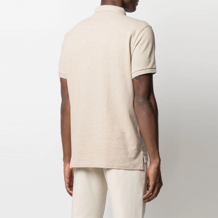 Polo Ralph Lauren  Logo Short-Sleeve Polo Shirt Beige 710536856-215 圖 5