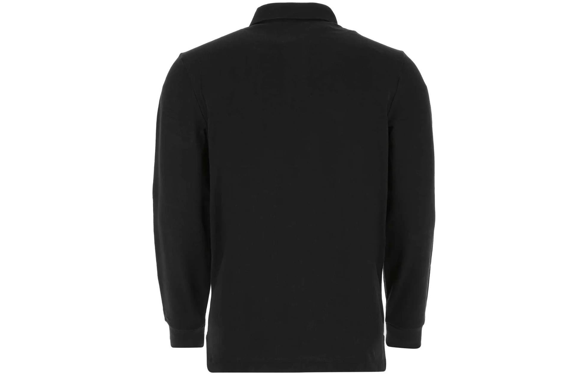 Polo Ralph Lauren  Long Sleeve Logo Embroidered Black Polo Shirt. 710680790-045 圖 3