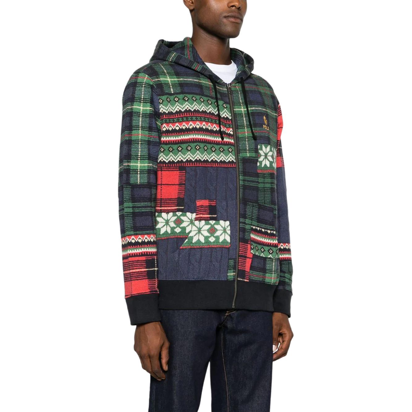 Purchase Polo Ralph Lauren Loose Fit Jaket Patchwork Logo Bordir Multicolor. 710920201-001