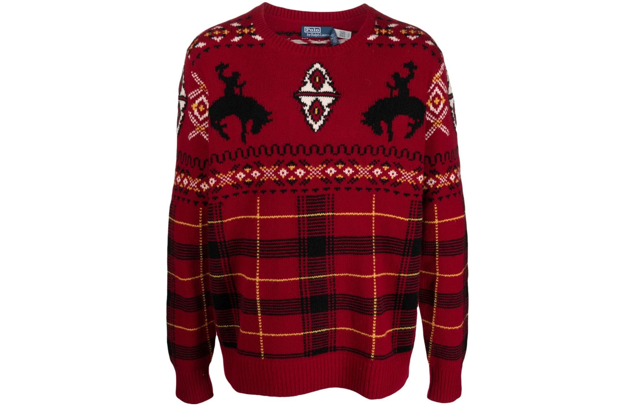 Polo Ralph Lauren  Loose Fit Sweater with Logo Embroidery in Red. 710919622-001 圖 2