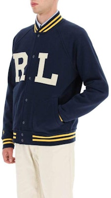 Polo Ralph Lauren 海軍藍刺繡字母西裝外套帶條紋裝飾 710878501-001 Details for Polo Ralph Lauren 海軍藍刺繡字母西裝外套帶條紋裝飾 710878501-001