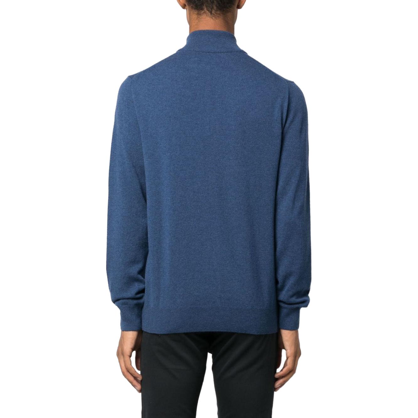 Polo Ralph Lauren  Navy Blue Half-Zip Sweater with Pony Embroidery. 710876756-012 圖 4