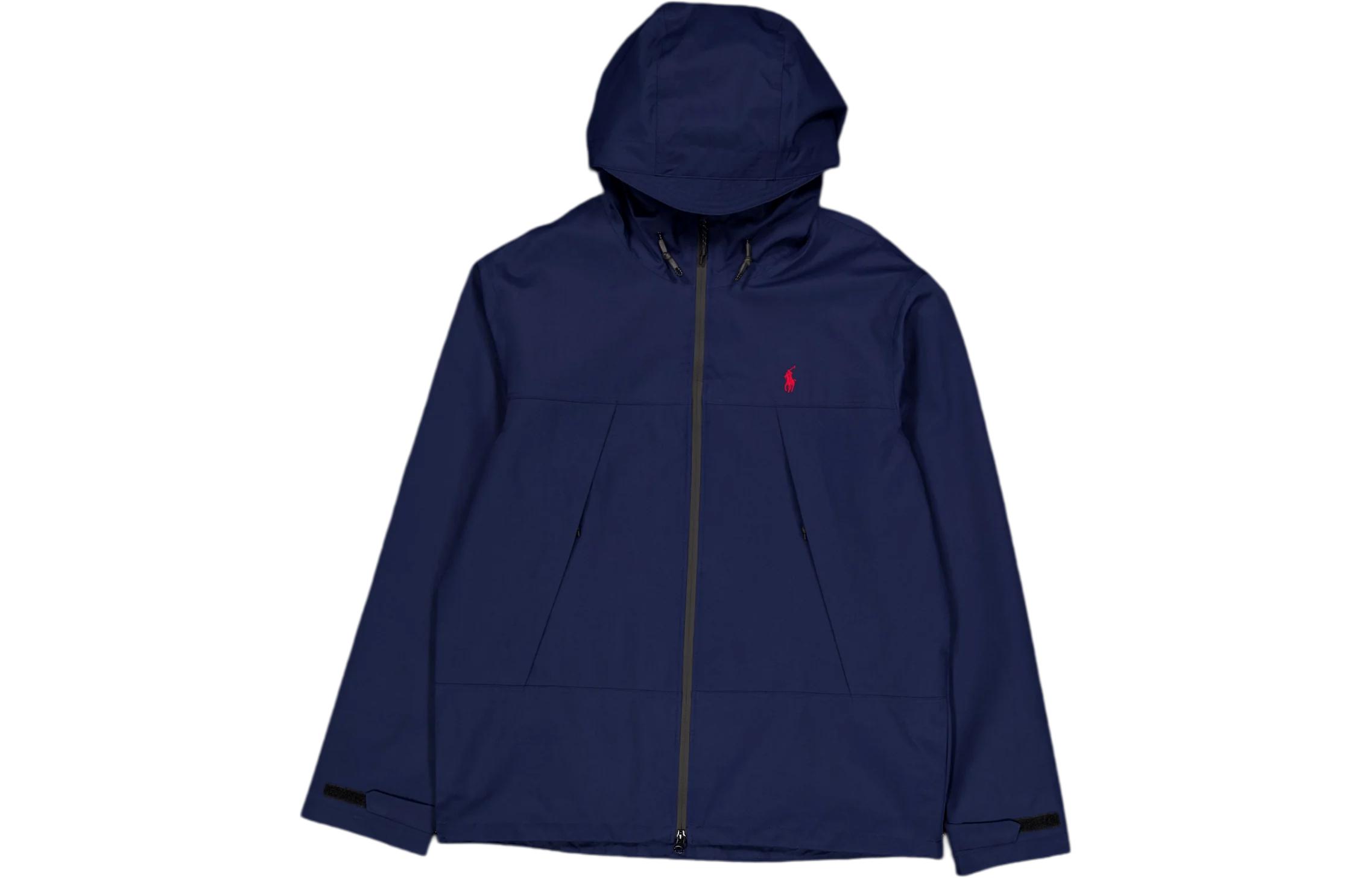 Polo Ralph Lauren  Navy Blue Logo Embroidered Zip Hoodie Jacket. 710907550-001 圖 2