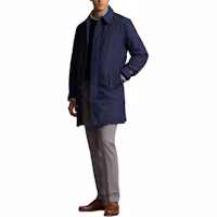 Lookbook Polo Ralph Lauren Navy Blue Long-Sleeve Button-Up Jacket 710938513-001