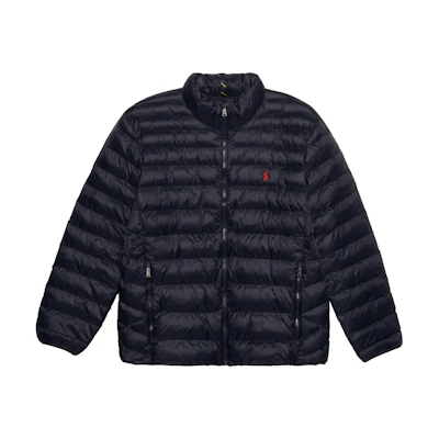 Polo Ralph Lauren Navy Blue Winter Zip-Up Jacket Long Sleeve Fit. 710810897-007