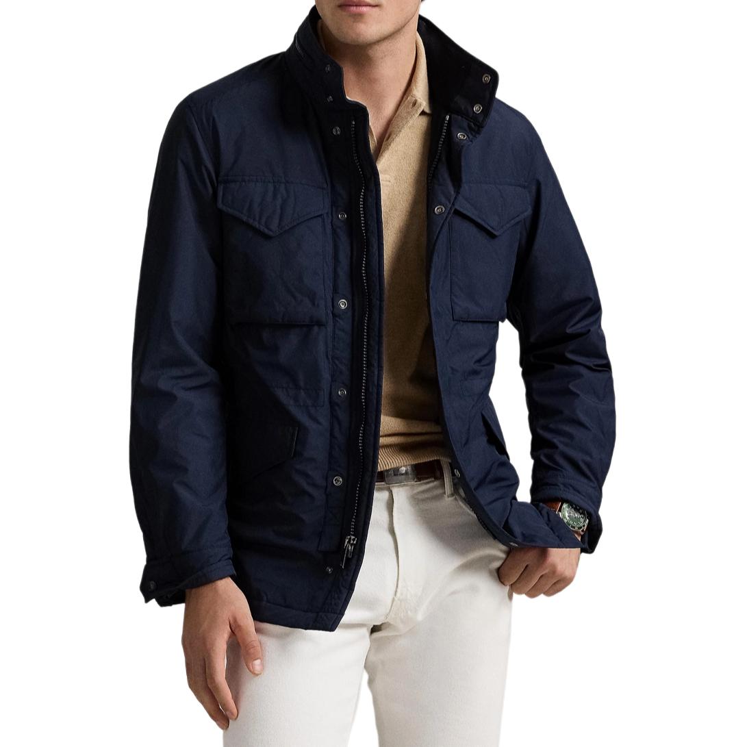 Polo Ralph Lauren  Navy Blue Zip-Up Stand Collar Jacket. 710963339-002 圖 3